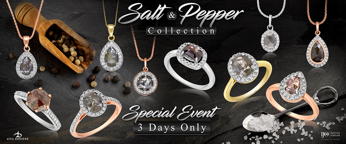 Read article: Salt & Pepper Diamond Trunk Show